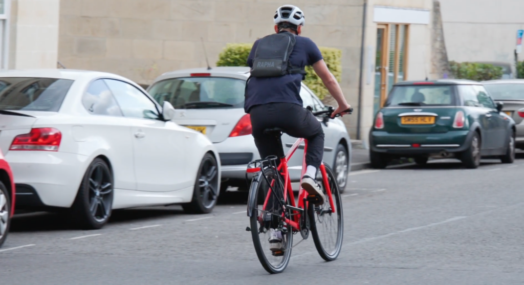 2023 Trek FX Jamie riding shot