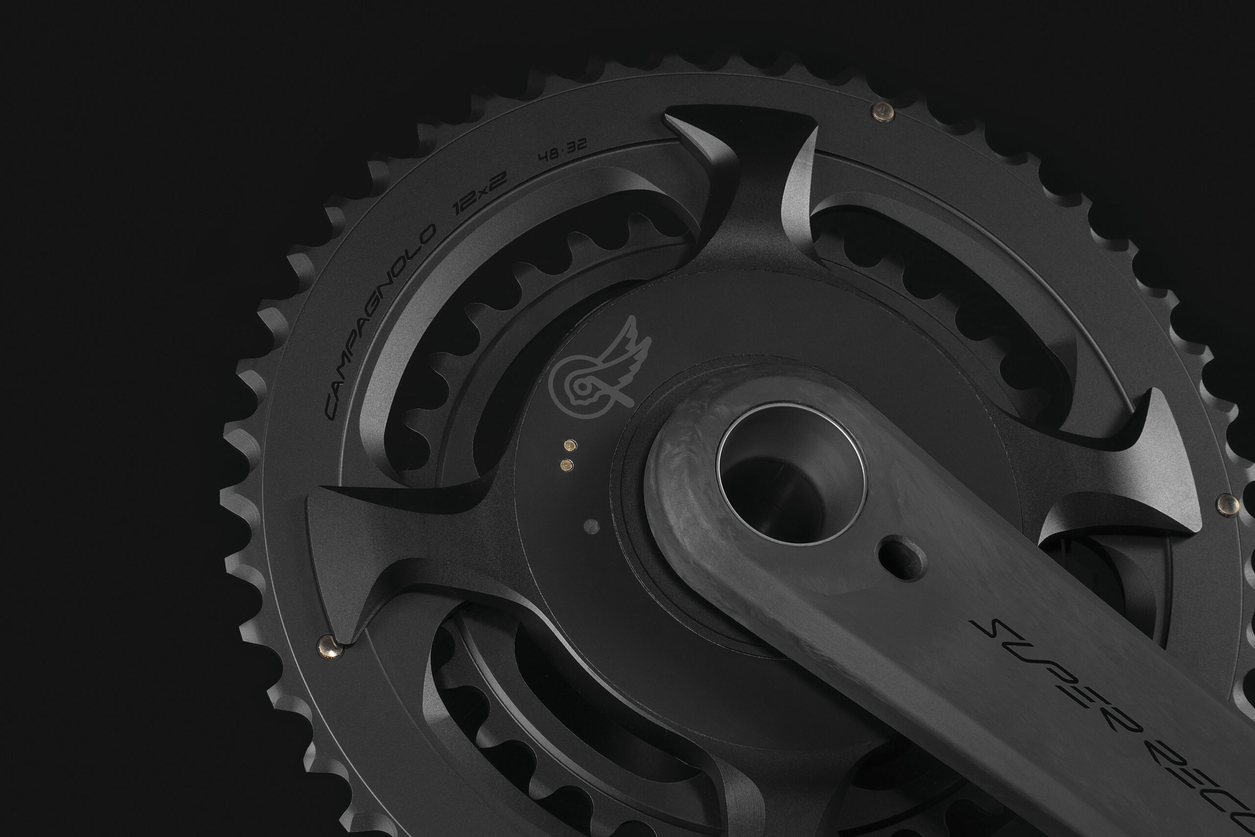 Campagnolo SRS Wireless chainset detail