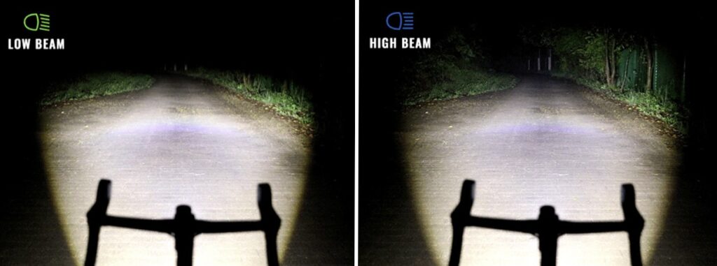 Magicshine high beam : low beam