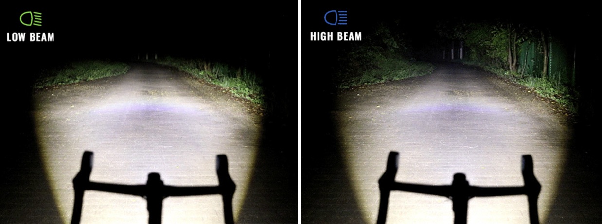 Magicshine high beam : low beam
