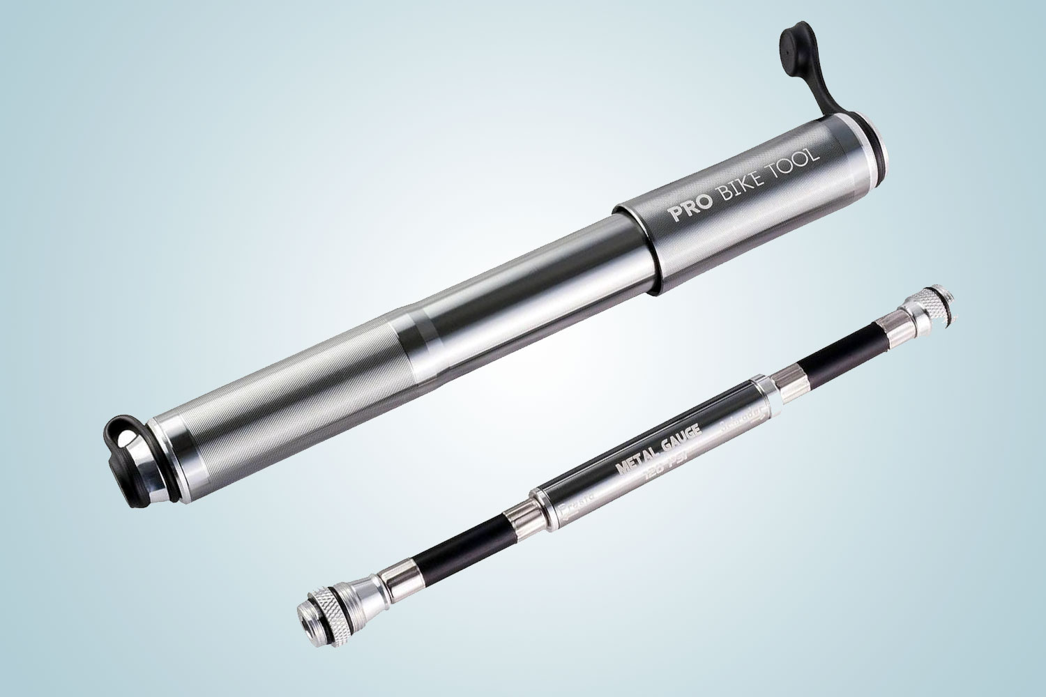 Pro-Bike Tool Mini Bike Pump with Gauge