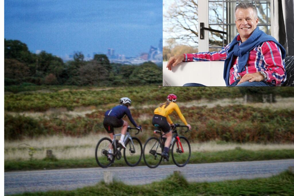 Richmond Park cyclists, Nick Freeman