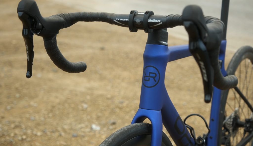 2024 road bike vs gravel bike orro gold stc headtube 2