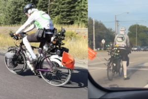 “Armed Cyclist”