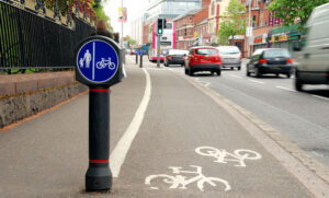 Belfast cycle lane