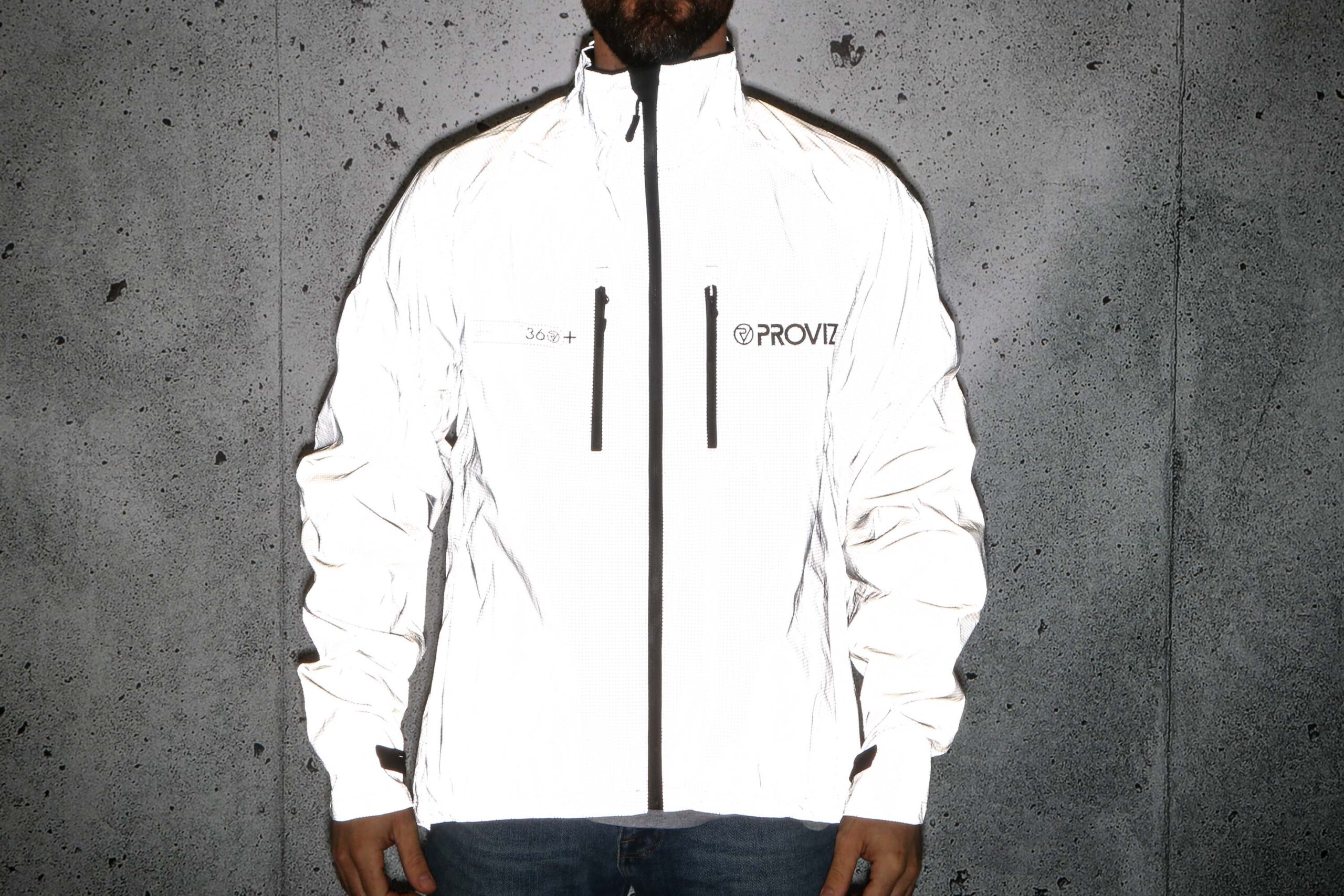 2022 Proviz REFLECT360 Plus Men’s Cycling Jacket – reflective front