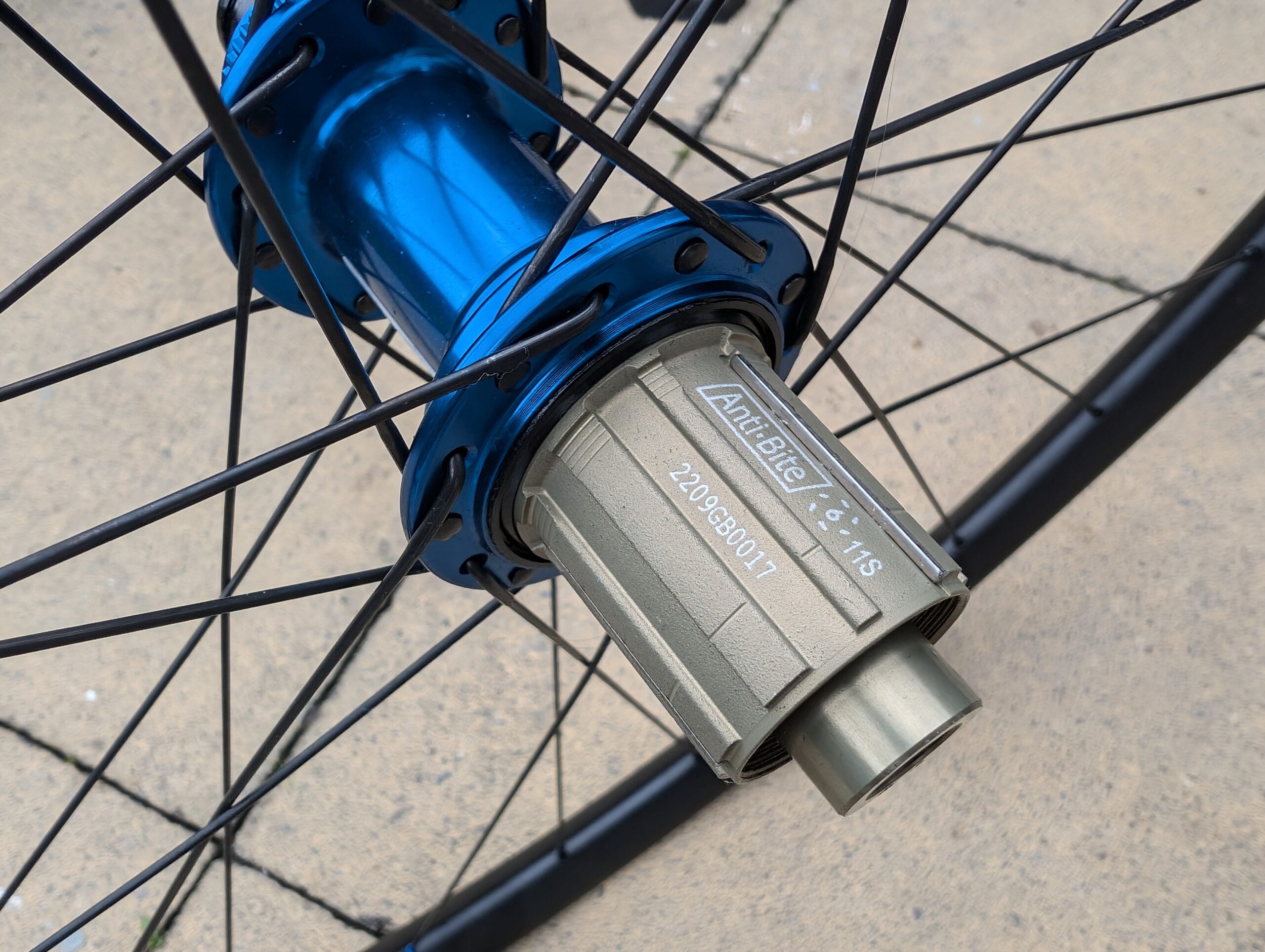 2023 Ryan Builds Wheels Club Gravel Disk Brake Wheelset freehub