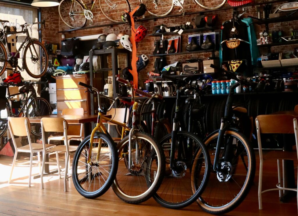 Bike shop (Credit: Manny Becerra via Unsplash)