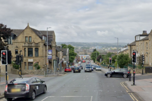 Barkerend Road junction in Bradford