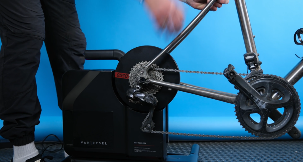 2024 Rouvy indoor cycling beginner turbo setup