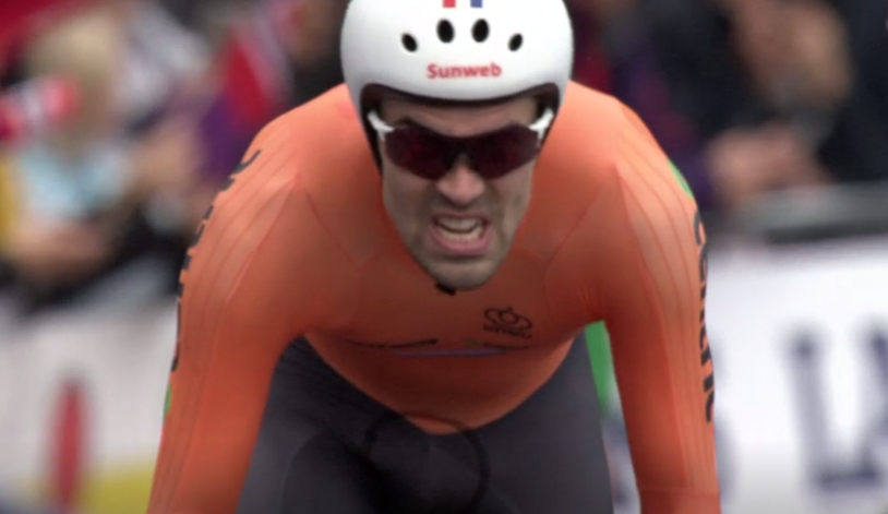 Tom Dumoulin wins UCI Time Trial World Championship 2017.PNG