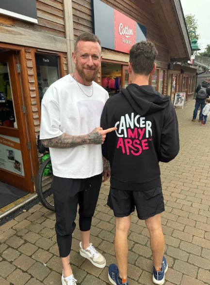 Bradley Wiggins and Cancer My Arse