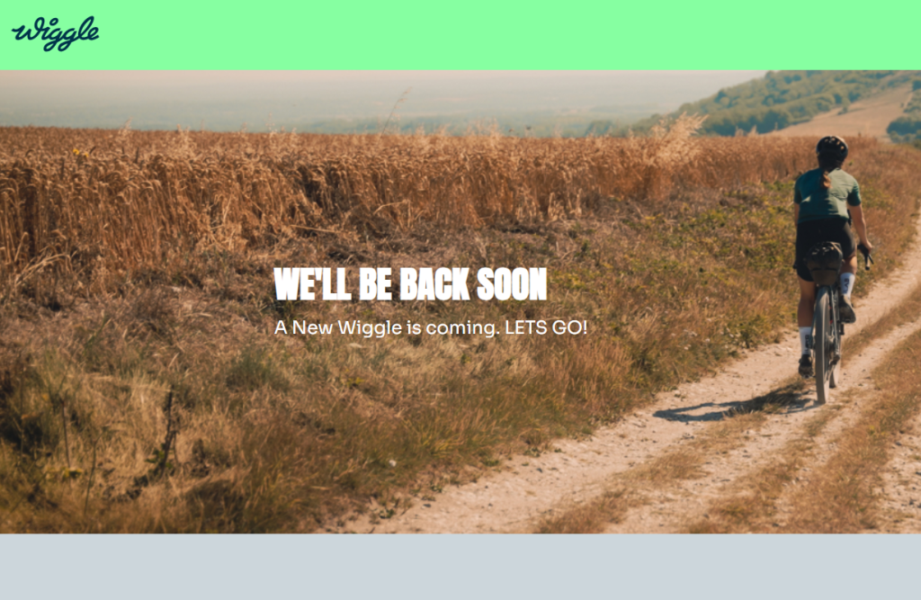 Wiggle website shuts down, March 2024