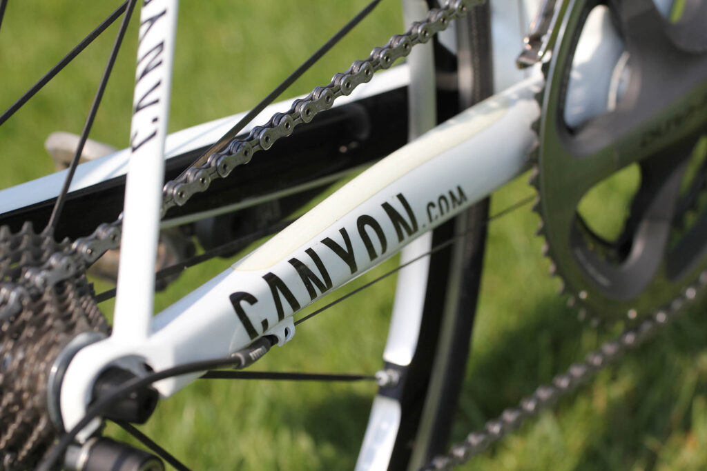 Canyon Ultimate CF SLX 9 chainstays