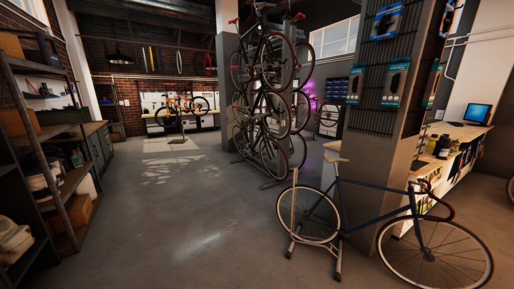 cycling games – bike mechanic sim