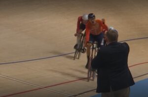 Jan-Willem van Schip DQ’d from elimination race, 2024 track world championships (BBC)