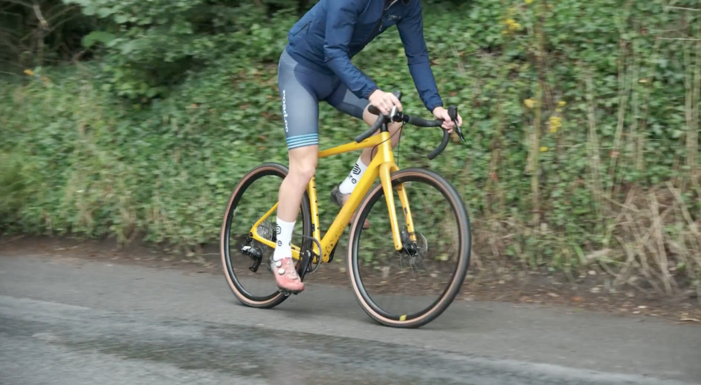 2024 Jamie riding shot Favero killer training sessions