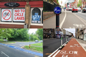 Controversial cycle lanes
