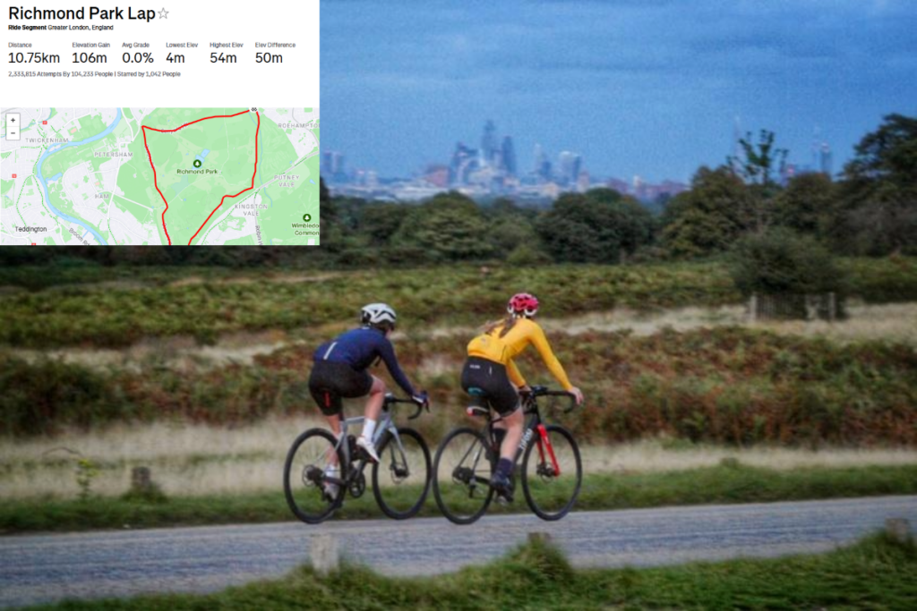 Richmond Park Strava segment
