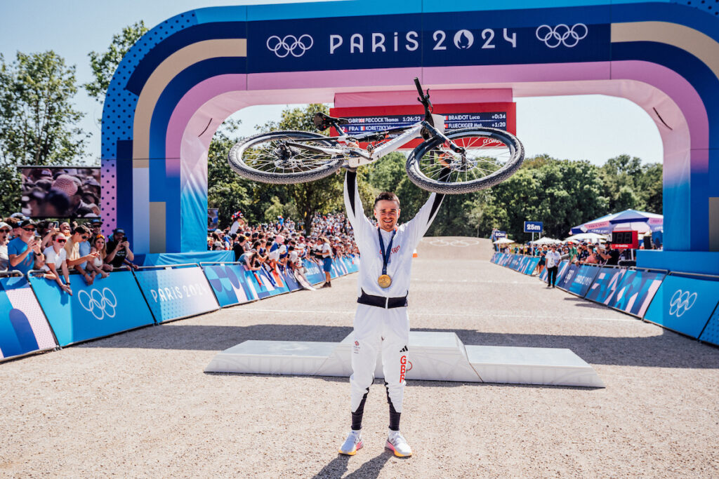 Tom Pidcock wins Olympic mountain bike gold 2024 Paris Olympics