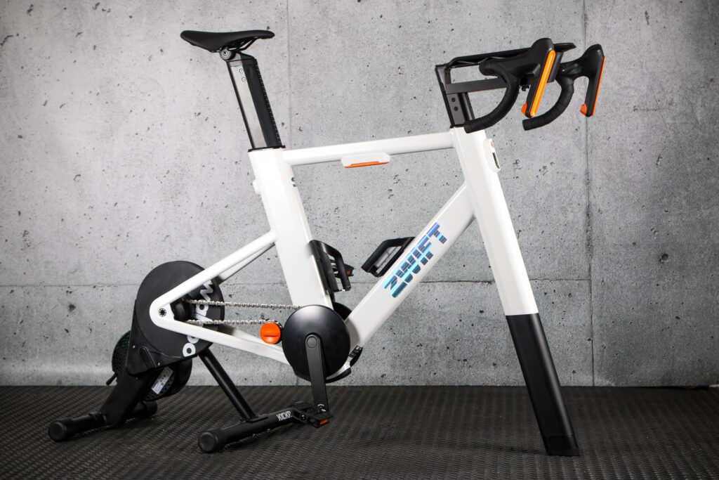 Zwift Ride with Kickr Core – save 20% with the code ROADRIDE20 An all-in-one indoor riding setup
