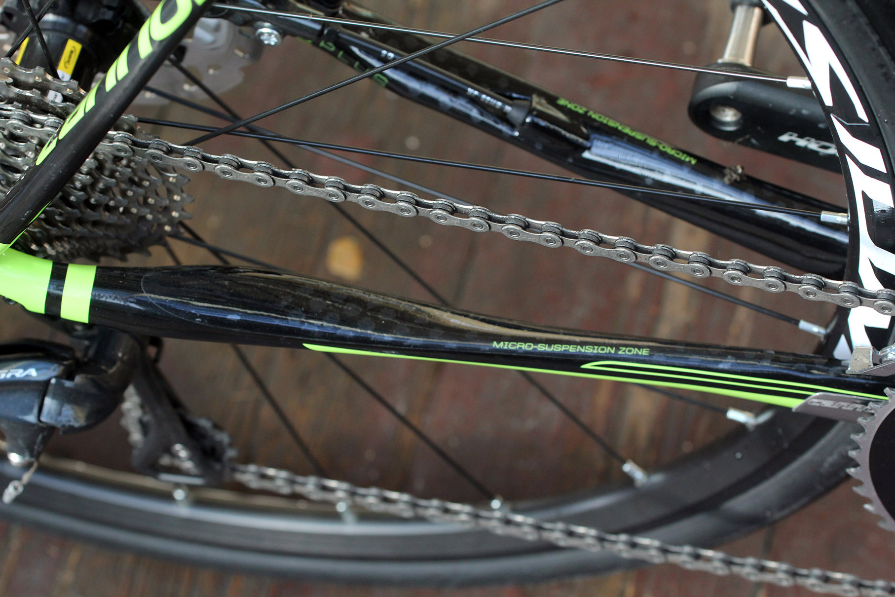 Cannondale Synapse Carbon Ultegra Disc – chain stays
