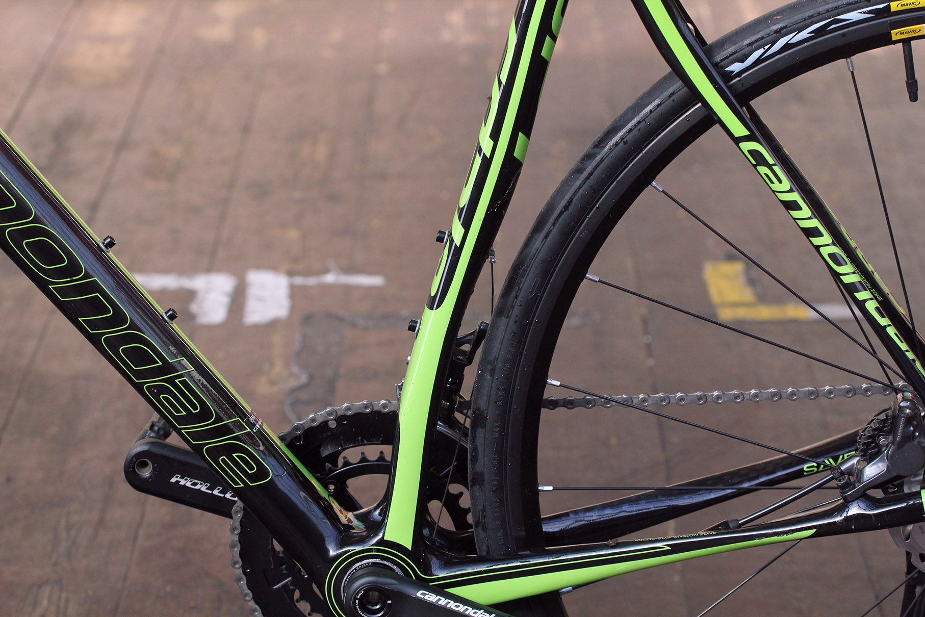 Cannondale Synapse Carbon Ultegra Disc – seat tube bend