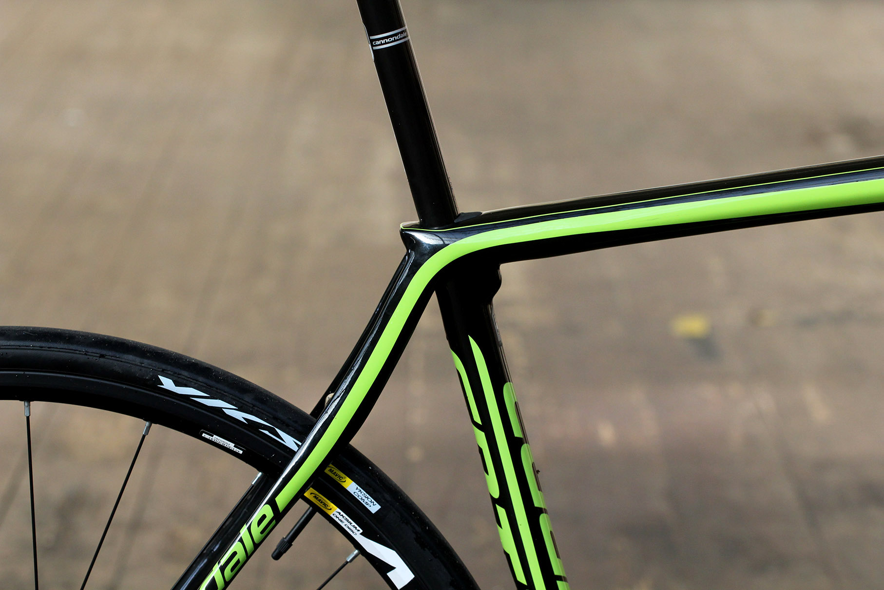 Cannondale Synapse Carbon Ultegra Disc – seat tube junction