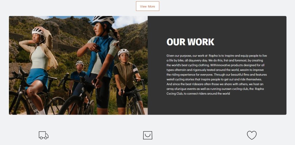 Fake Rapha site, 2025 3