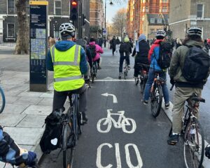 Cyclist’s traffic photo sparks debate about “future of cities”