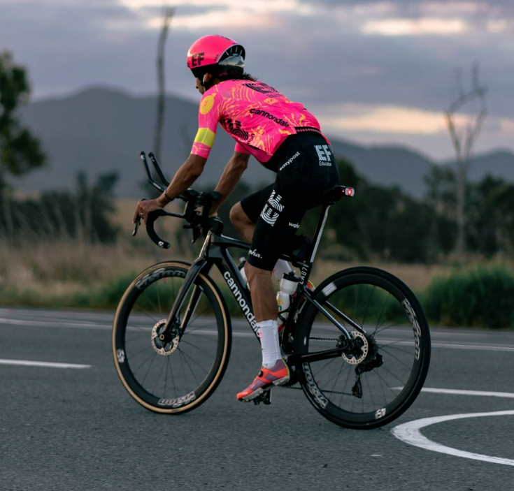 Lachlan Morton on unreleased Cannondale 2 – EF Pro Cycling