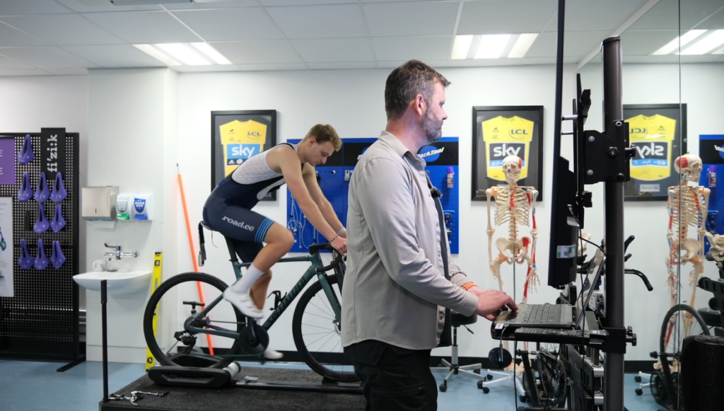 Rouvy vid Jamie bike fit