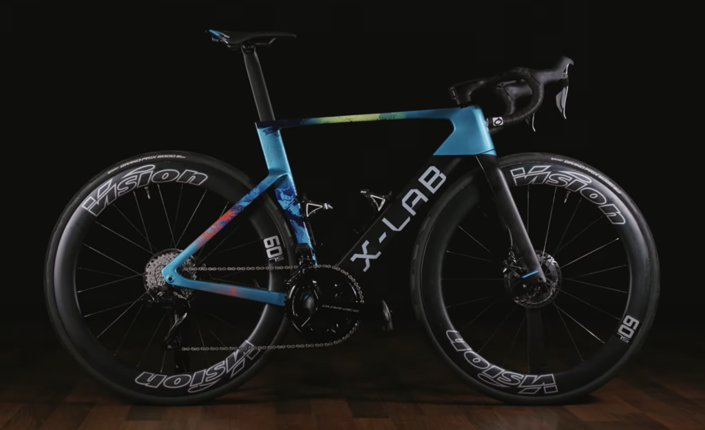 2025 X-Lab AD9 aero bike Astana team bike 2