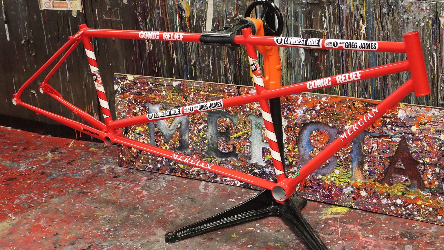 2026 Mercian Cycles Greg James tandem painted frame