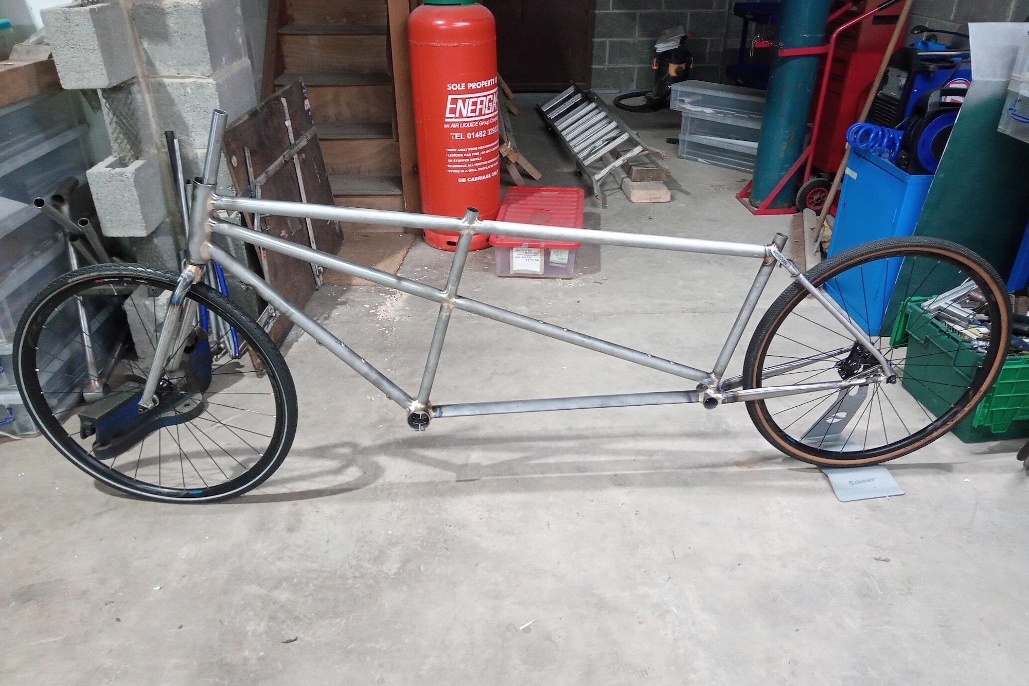 2026 Mercian Cycles Greg James tandem workshop