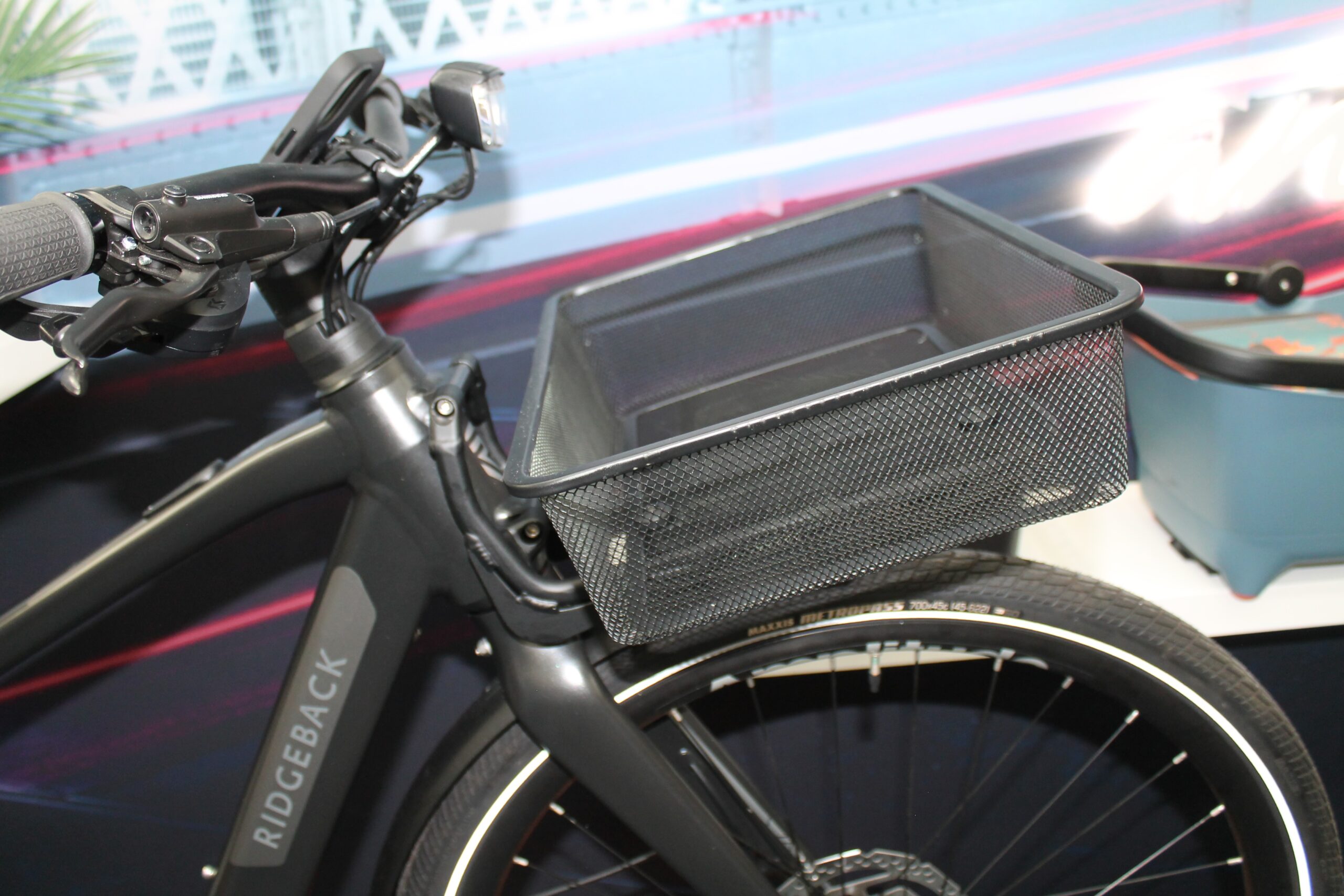 2026 iceBike Ridgeback Anteron front rack attached