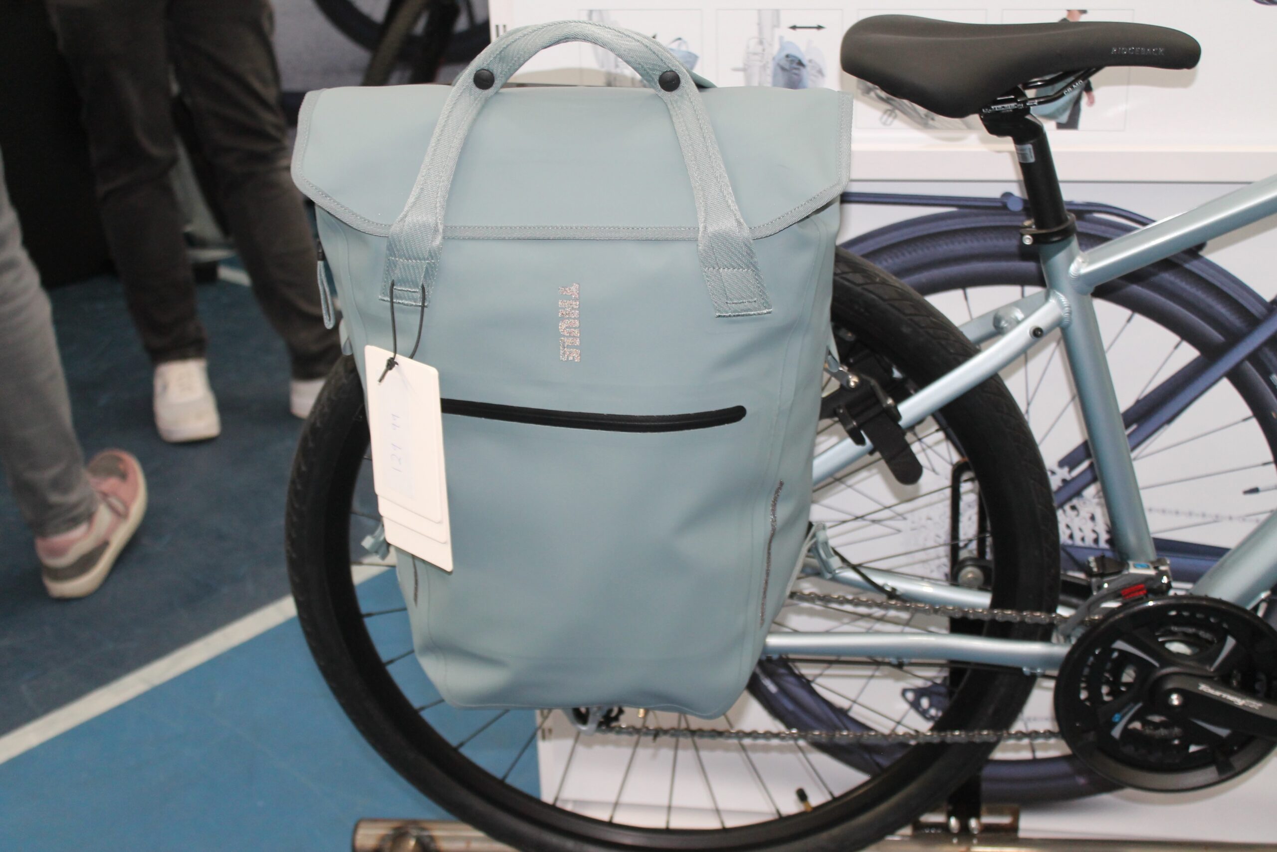 2026 iceBike Thule InLock bag on bike