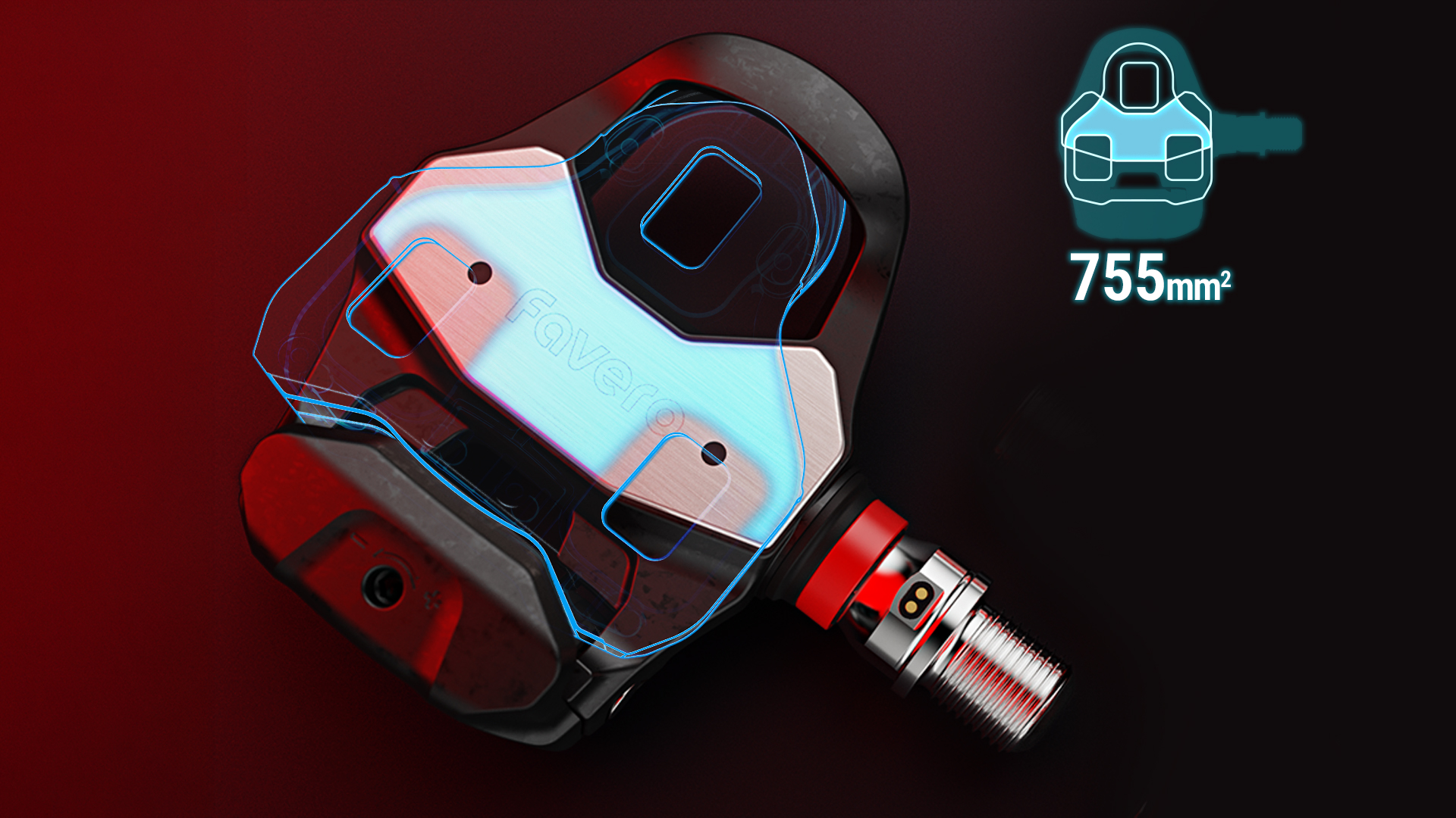 The Assioma PRO RL pedal body.