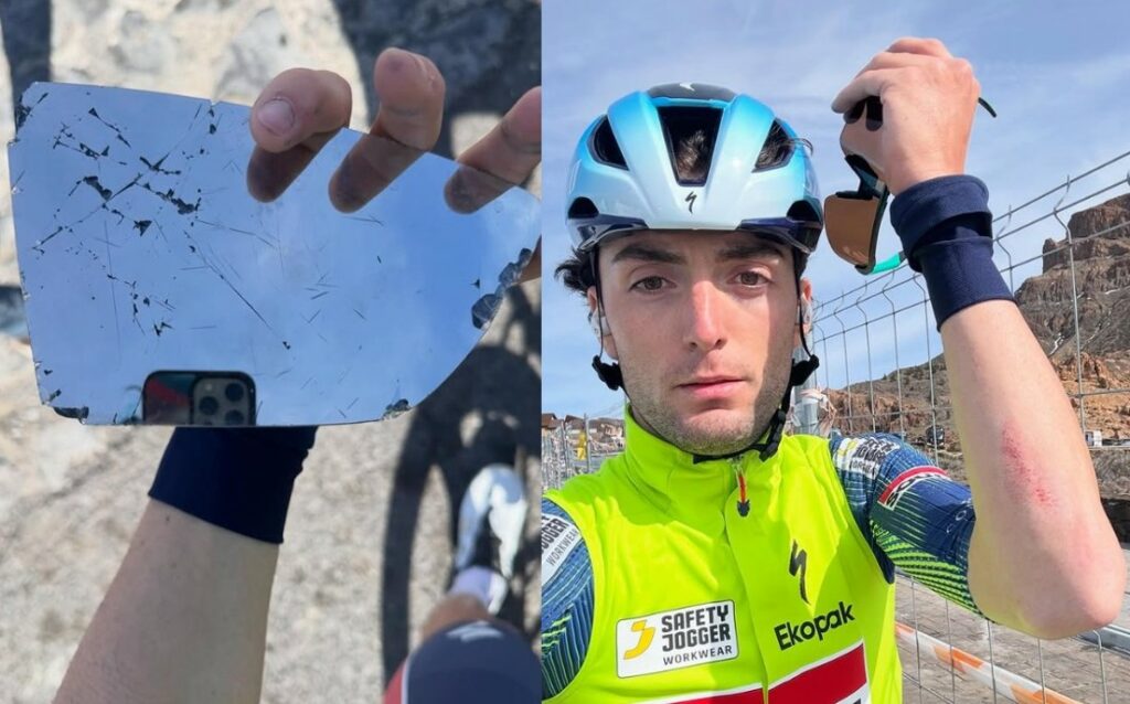 Soudal Quick-Step pro Gianmarco Garofoli struck by driver in alleged 100kph hit and run in Tenerife