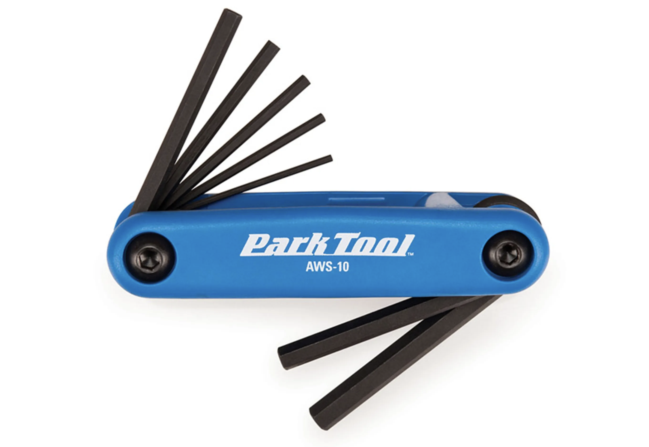 2026 PARK TOOL AWS-10 FOLD-UP HEX WRENCH MULTI TOOL SET IN BLUE