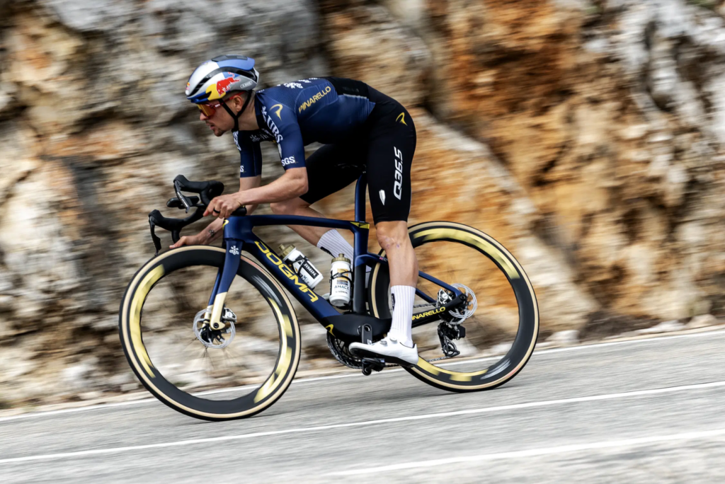 Tom Pidcock Pinarello Q36.5 publicity photo 2026