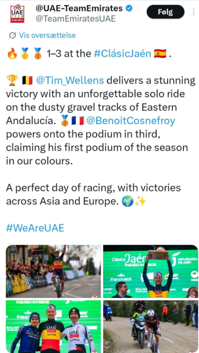 UAE Clasica Jaen screenshot