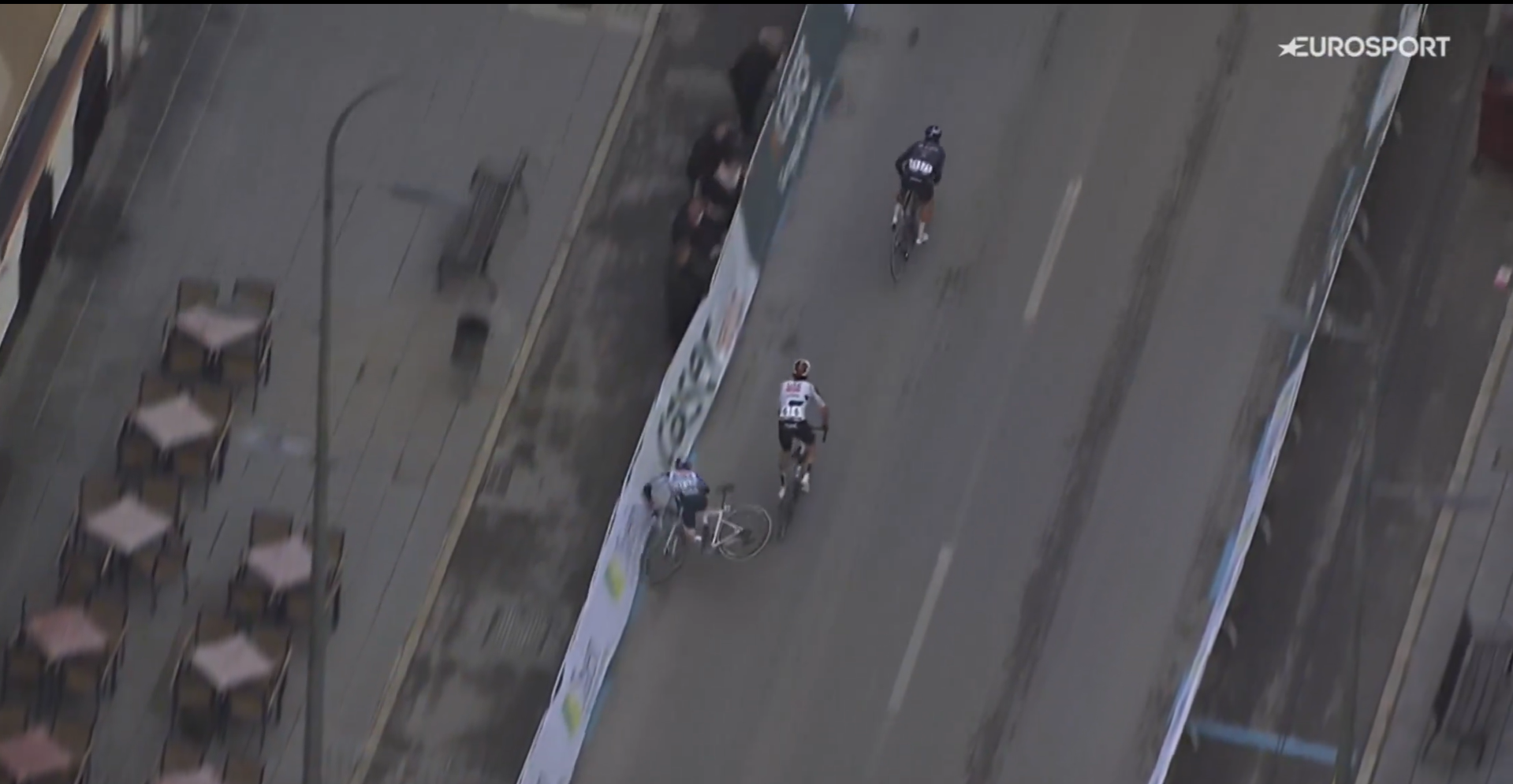 Jaen crash screenshot Christen Van Gils