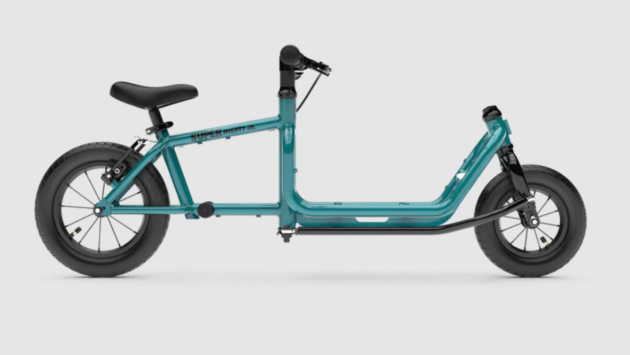 Super Mighty Junior cargo balance bike green