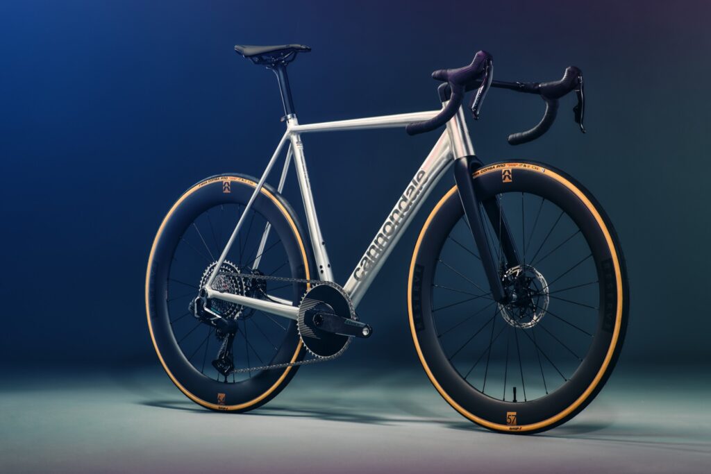 2026 Cannondale CAAD14 1 Raw full bike in studio