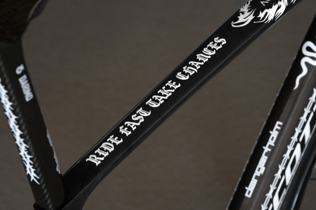 2026 Dangerholm Scott Addict RC SUB5 top tube detail - SCOTT Sports, Gustav Gullholm