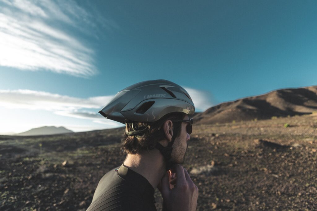 2026 Limar Air Atlas helmet worn - from behind