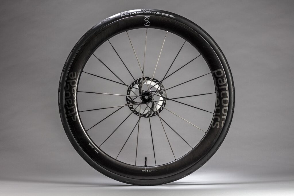 2026 Parcours Strade GT wheelset with tyre