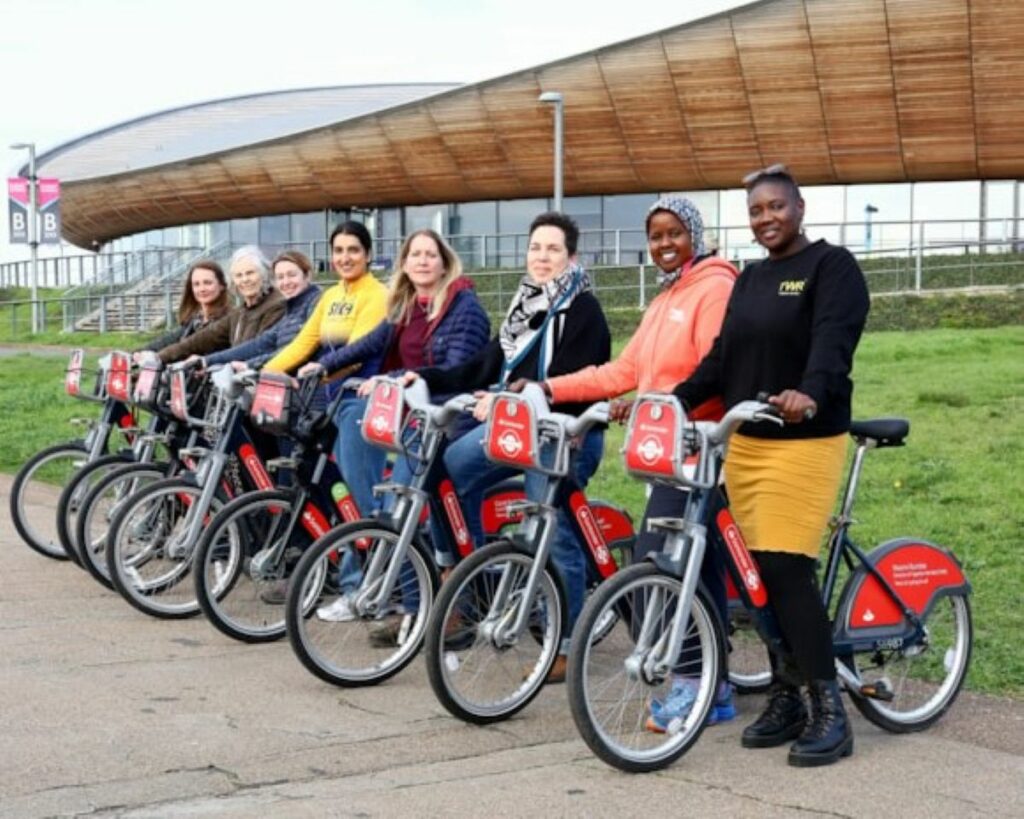 Transport for London x Santander Cycles International Women's Day