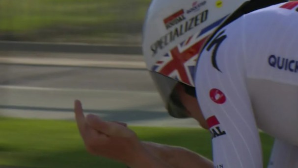 Ethan Hayter fined for middle finger gesture during Tirreno-Adriatico time trial